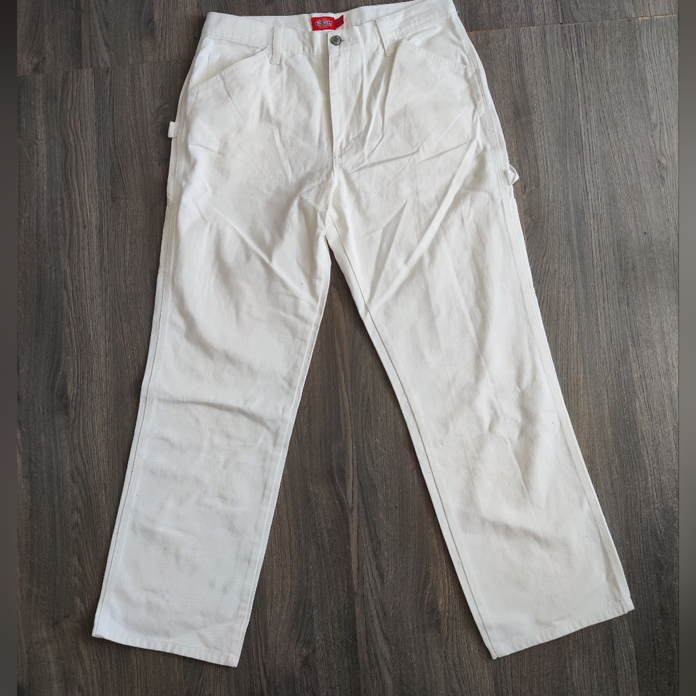 white dickies carpenter pants
